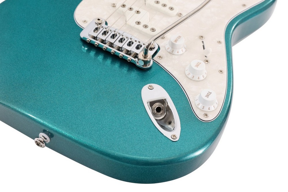 Электрогитара G&L Tribute Comanche Emerald Blue MP