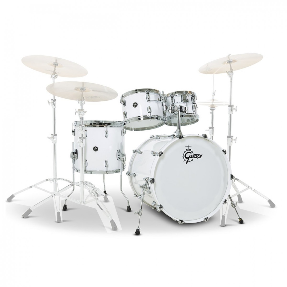 Ударная установка GRETSCH RN2-E8246-PW Renown Maple Piano White