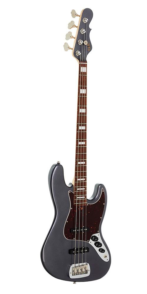 Бас-гитара G&L JB Graphite Metallic Frost CR