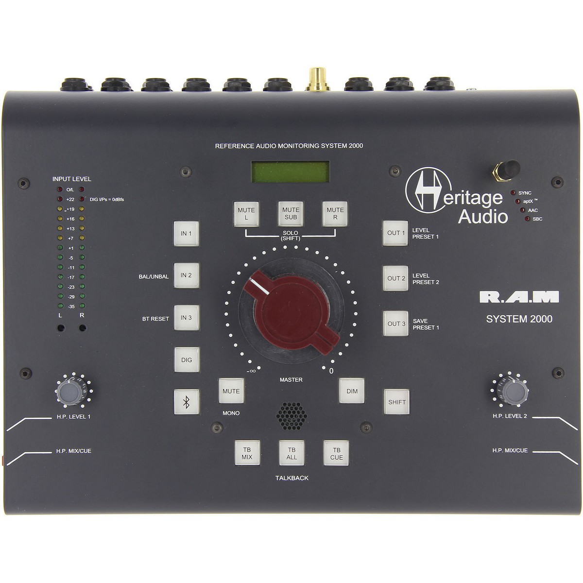 Контроллер студийных мониторов Heritage Audio RAM 2000