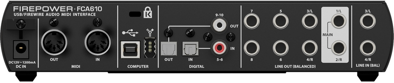 Аудиоинтерфейс Behringer FCA610