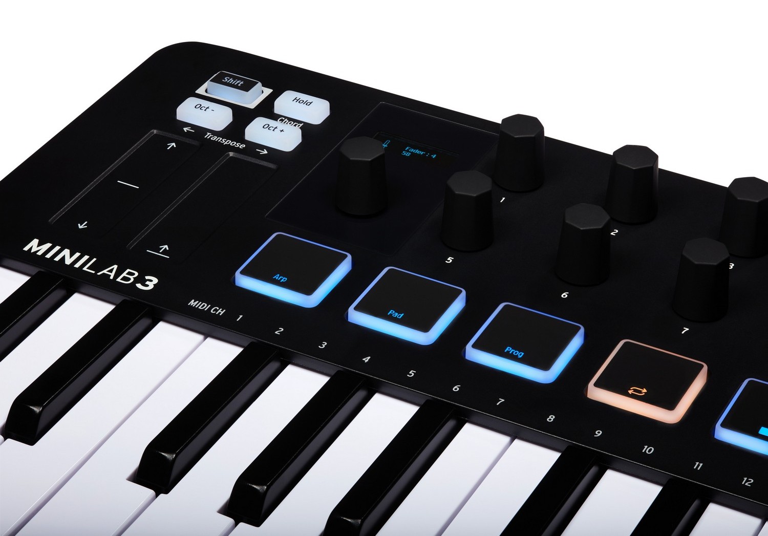 MIDI клавиатура Arturia MiniLAB 3 Black Edition