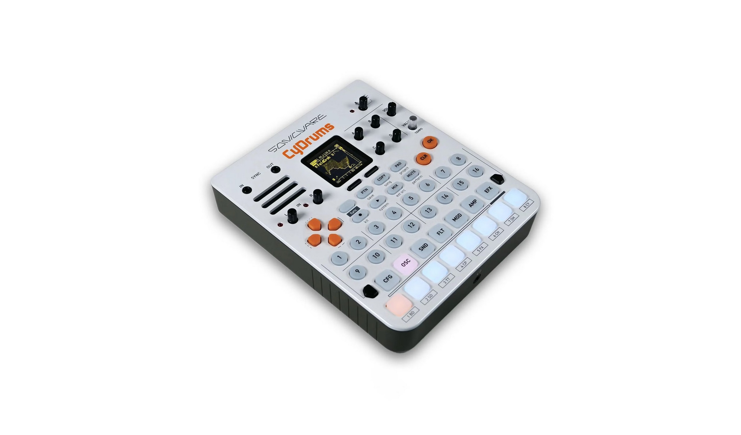 Откройте новые горизонты Вашего творчества с драм-машиной Sonicware CyDrums 