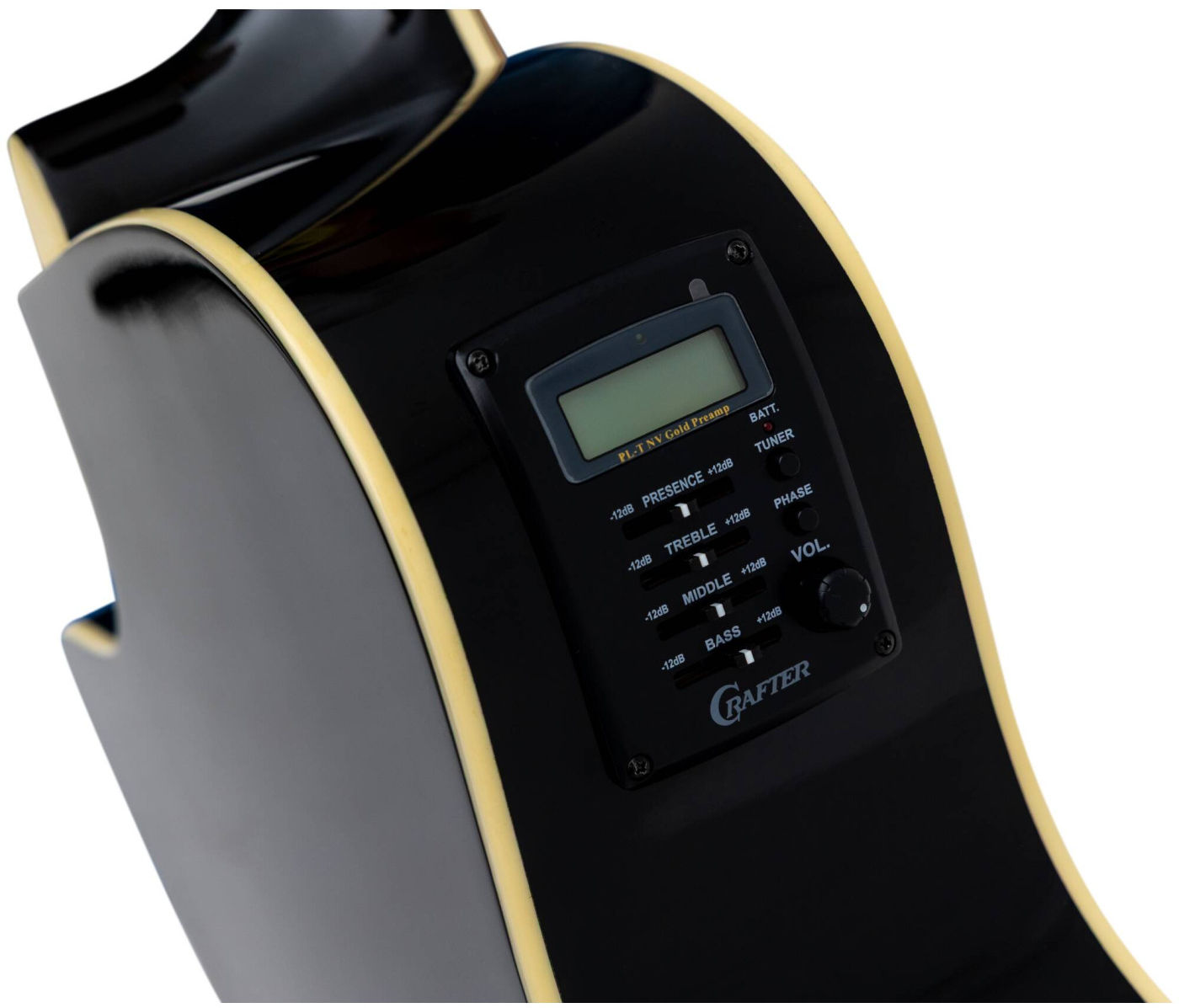 Электроакустическая гитара CRAFTER HG-250 CE/BK