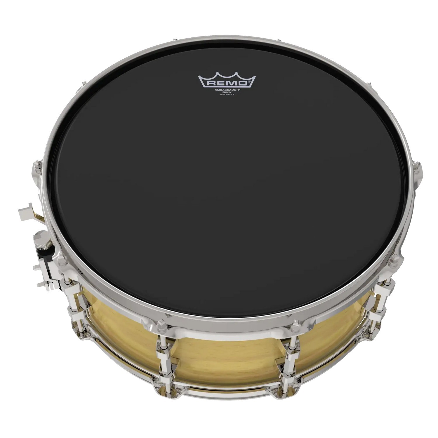 Пластик для барабана REMO ES-0013-00 Batter Ambassador Ebony