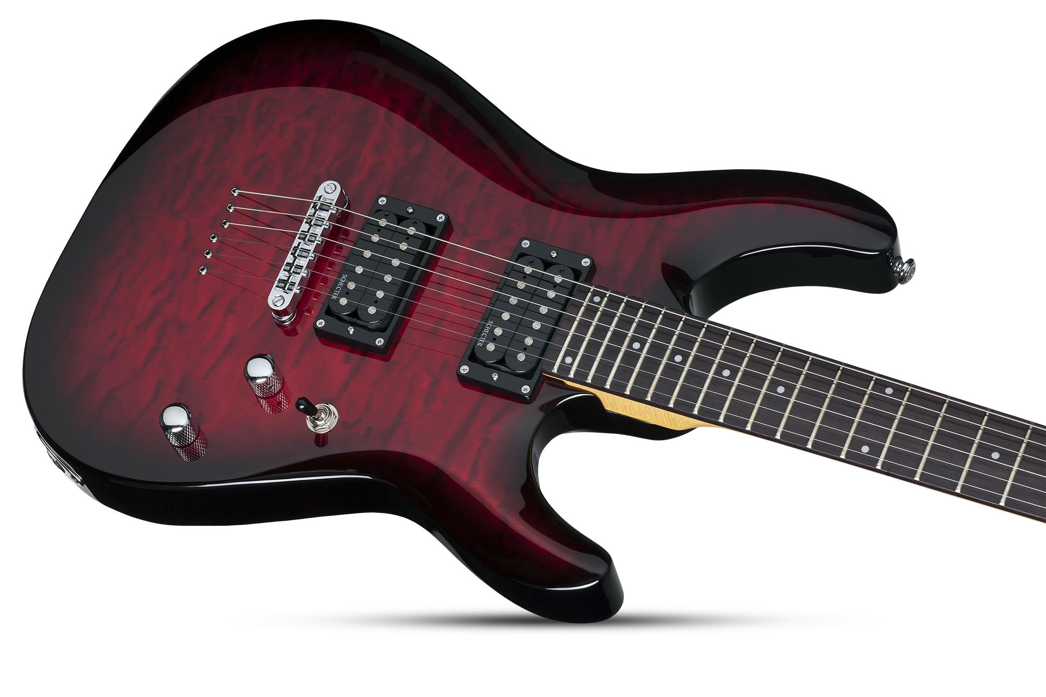 Электрогитара Schecter C-6 PLUS STCB