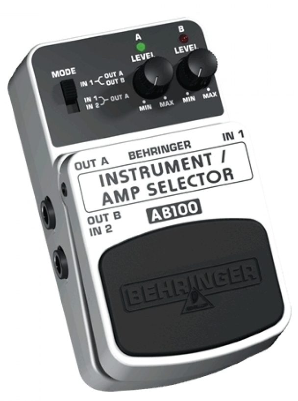 Педальный переключатель Behringer AB100