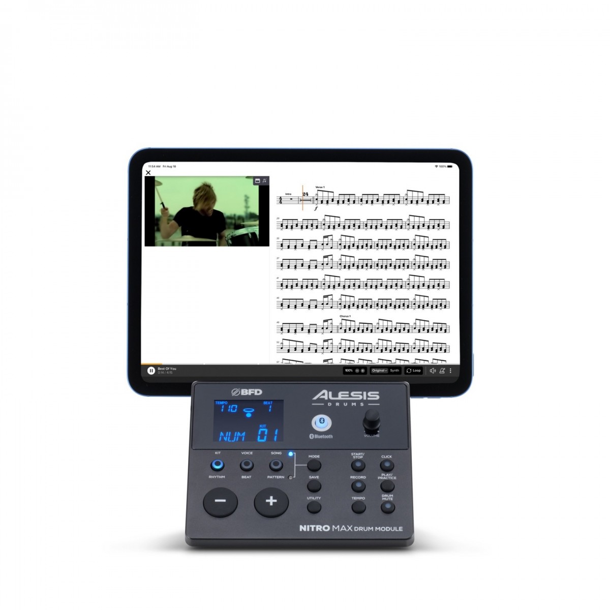 Электронная ударная установка Alesis Nitro Max Kit