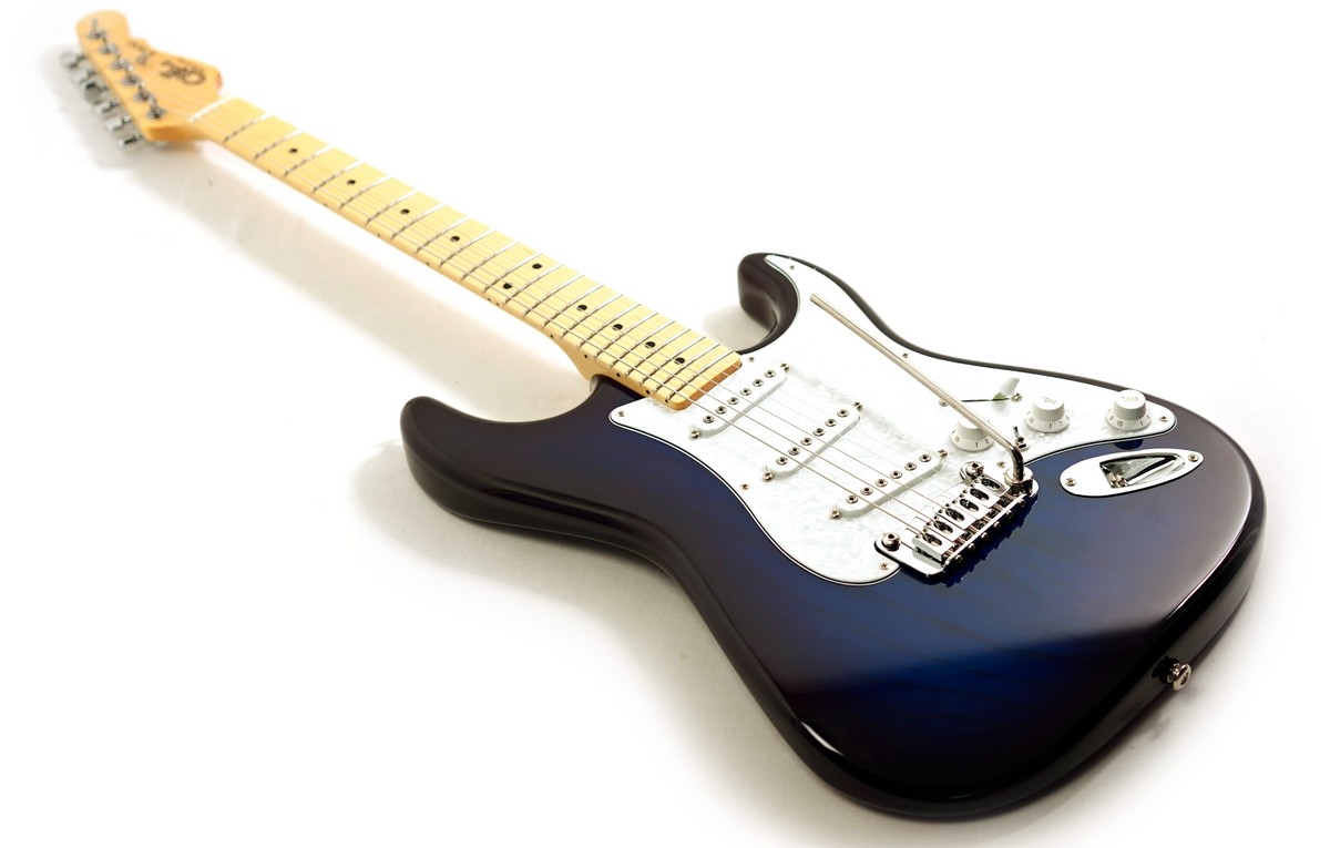 Электрогитара G&L FD S-500 Blueburst MP