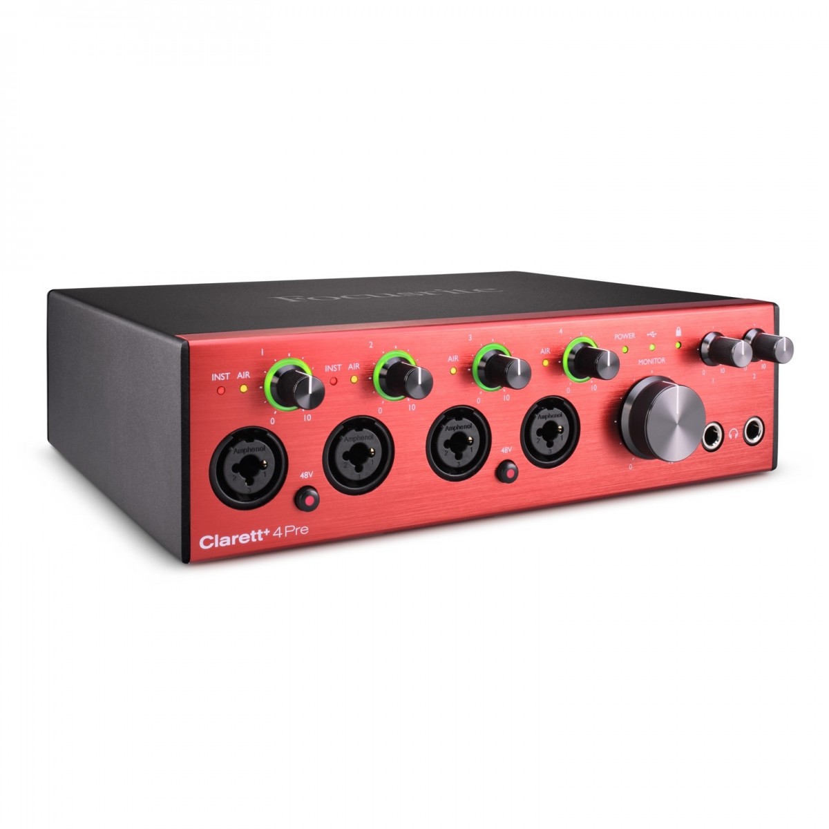 Аудиоинтерфейс FOCUSRITE Clarett+4Pre