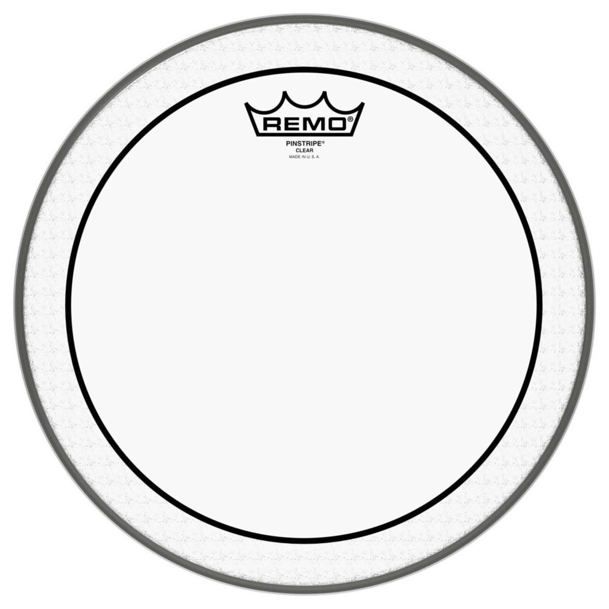 Пластик для барабана Remo PS-0306-00 batter Pinstripe clear