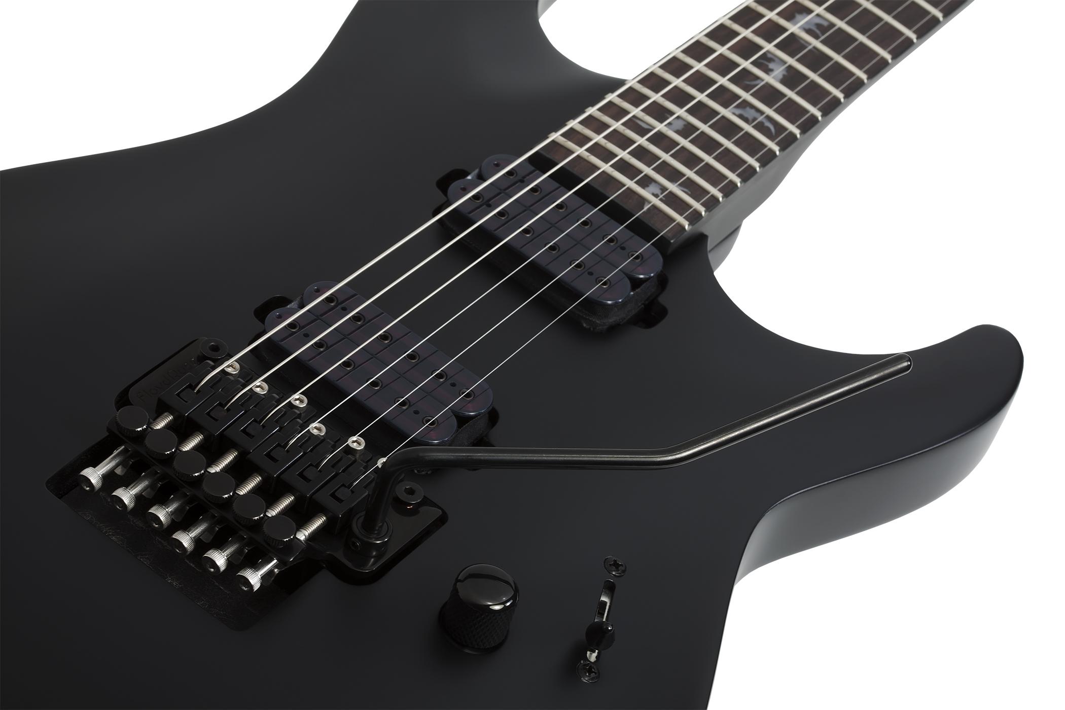 Электрогитара Schecter DAMIEN-6 FR SBK