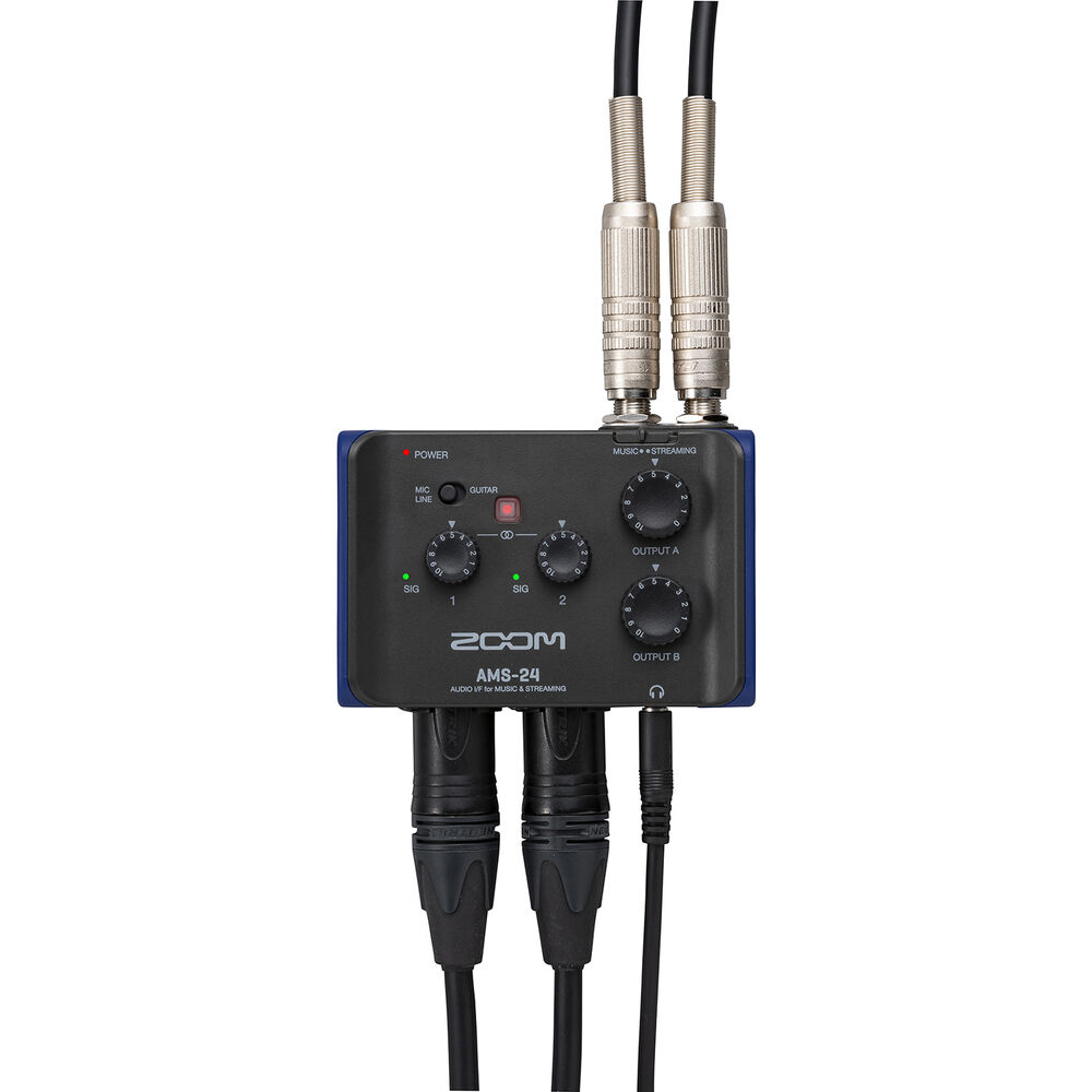 Аудиоинтерфейс Zoom AMS-24