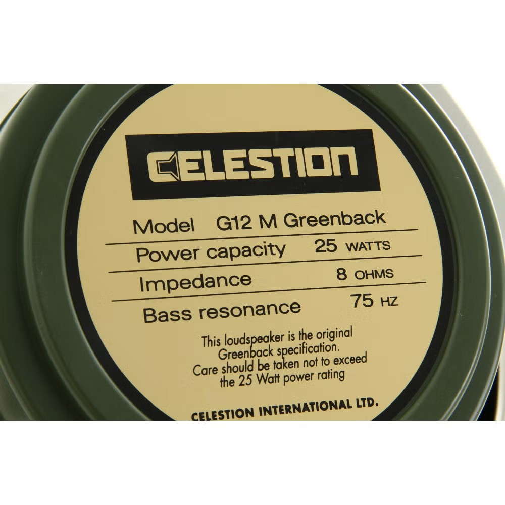 Динамик Celestion G12M-25 Greenback 8 Ohm