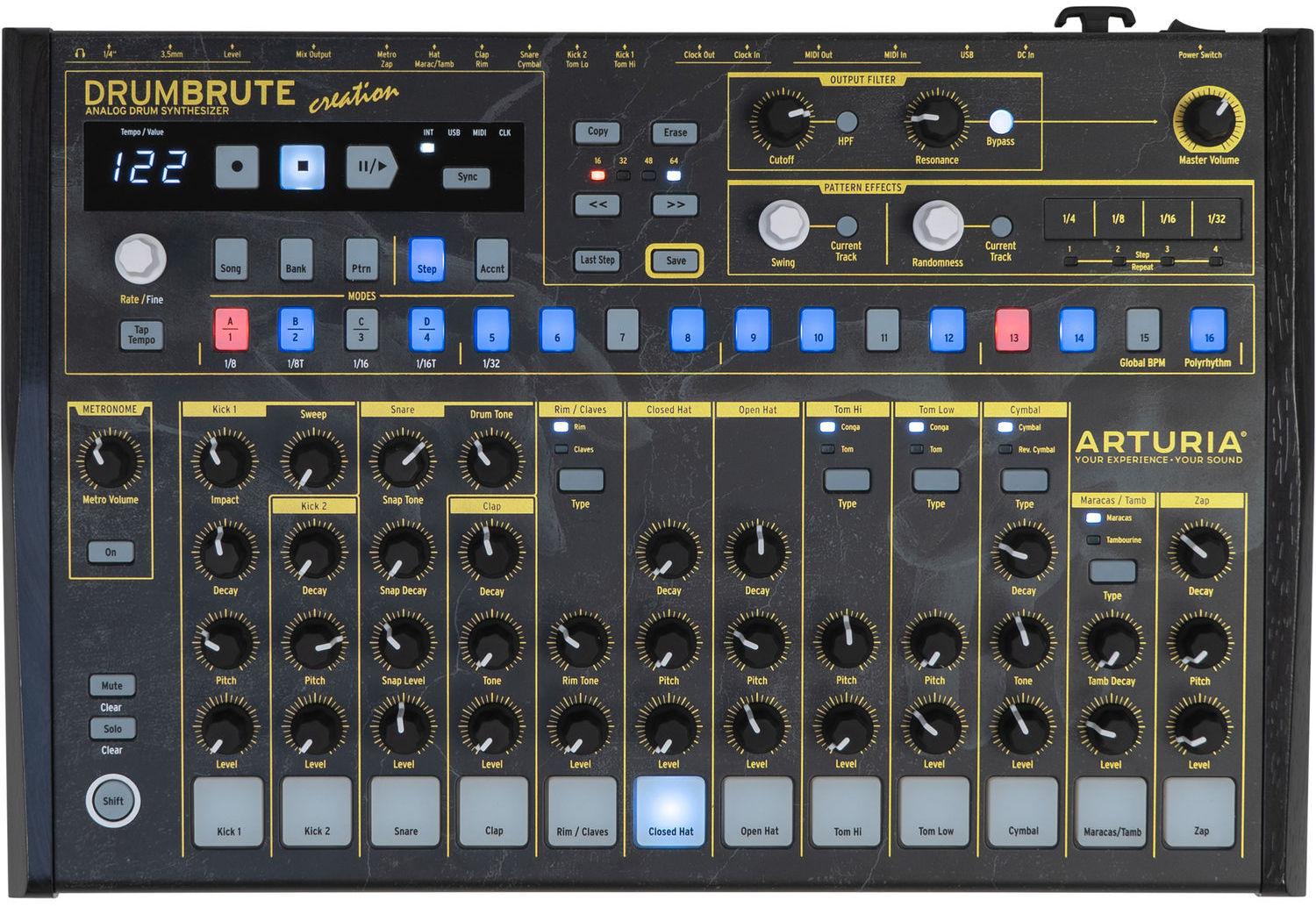 Синтезатор Arturia DrumBrute Creation Edition