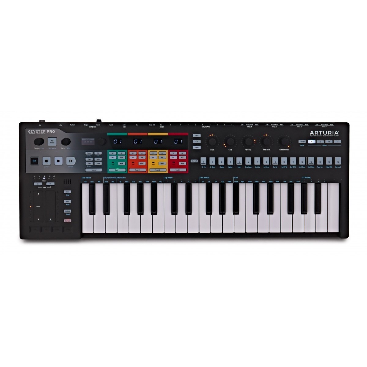 MIDI контроллер Arturia KeyStep Pro Black Edition