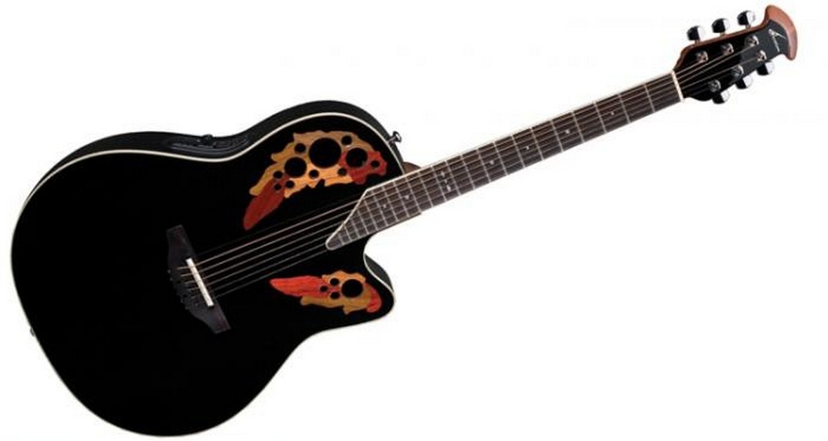 Электроакустическая гитара OVATION 2778AX-5 Standard Elite Deep Contour Cutaway Black