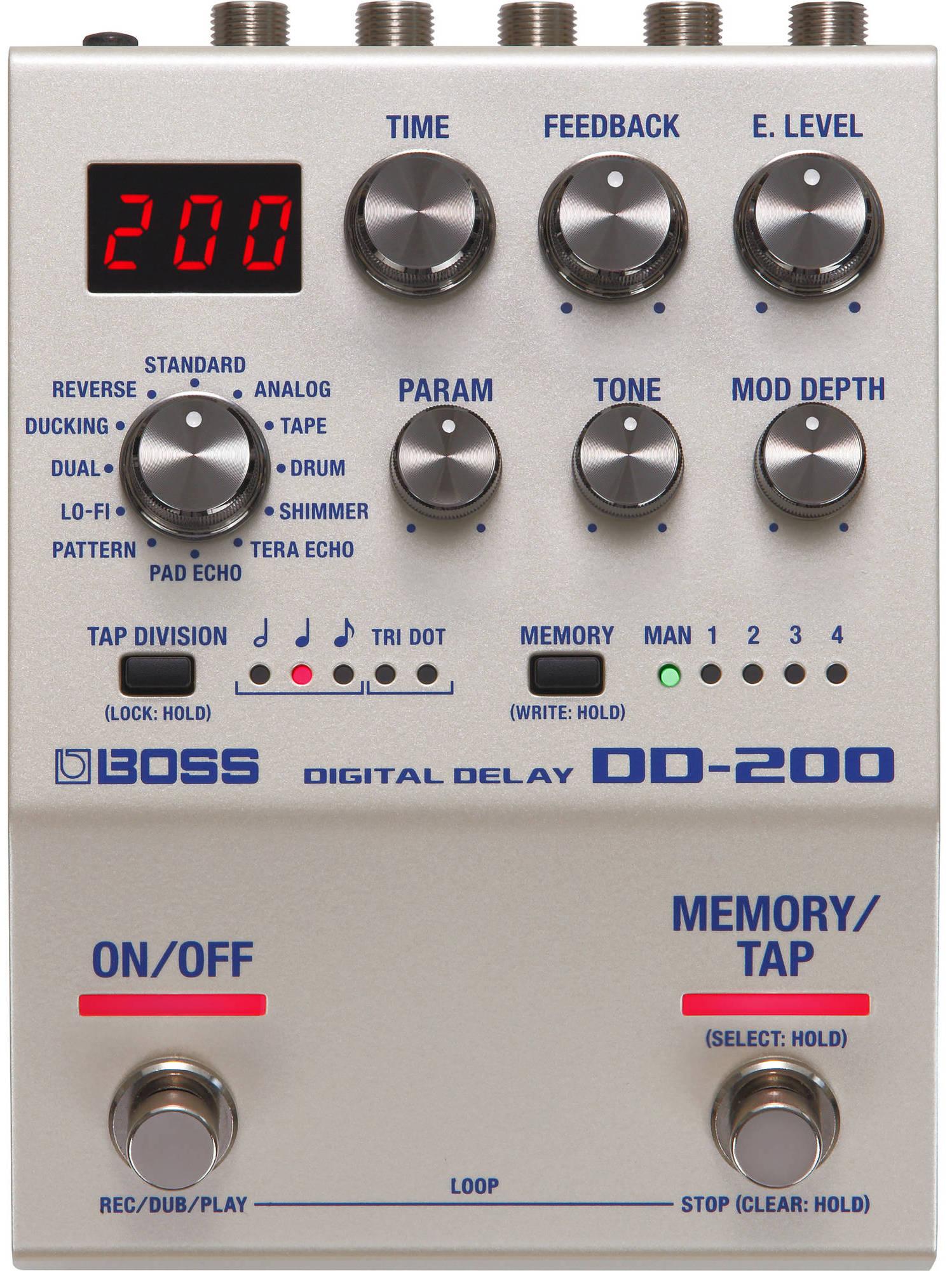 Педаль эффектов Boss DD-200