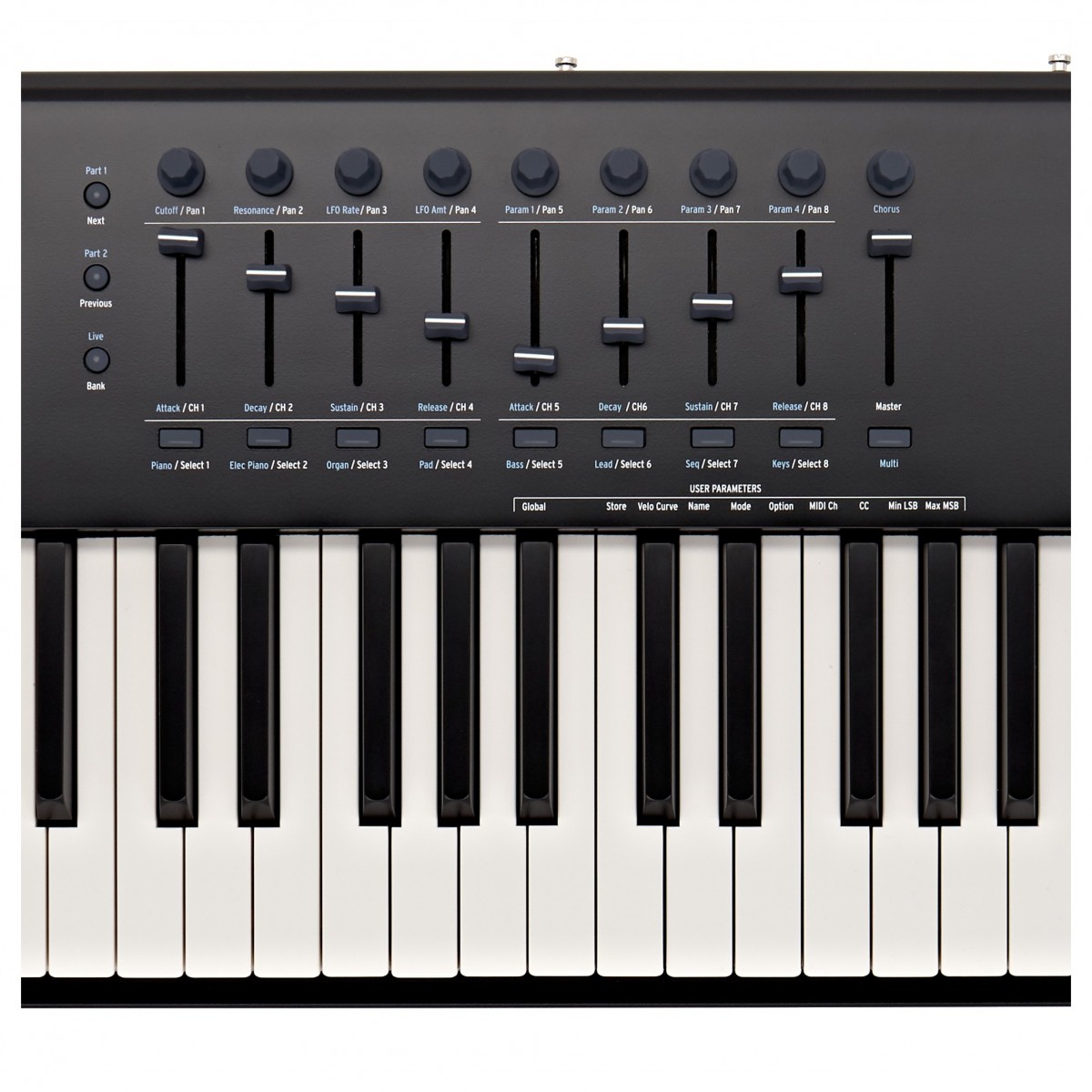 MIDI клавиатура Arturia KeyLab 88 MKII Black Edition