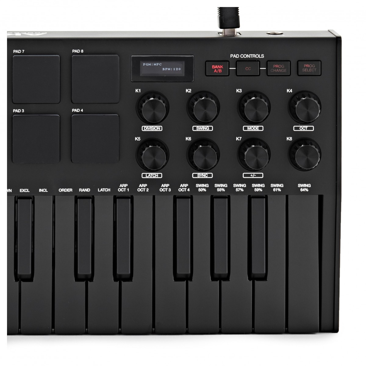 MIDI клавиатура Akai Pro MPK MINI MK3 B