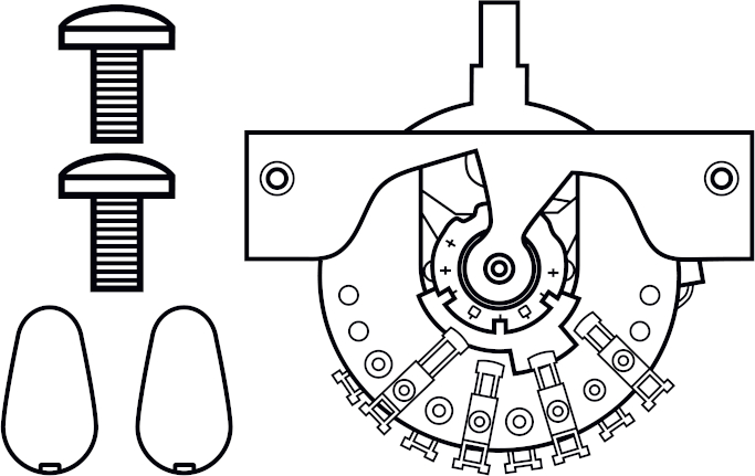 Тумблер DiMarzio EP1104