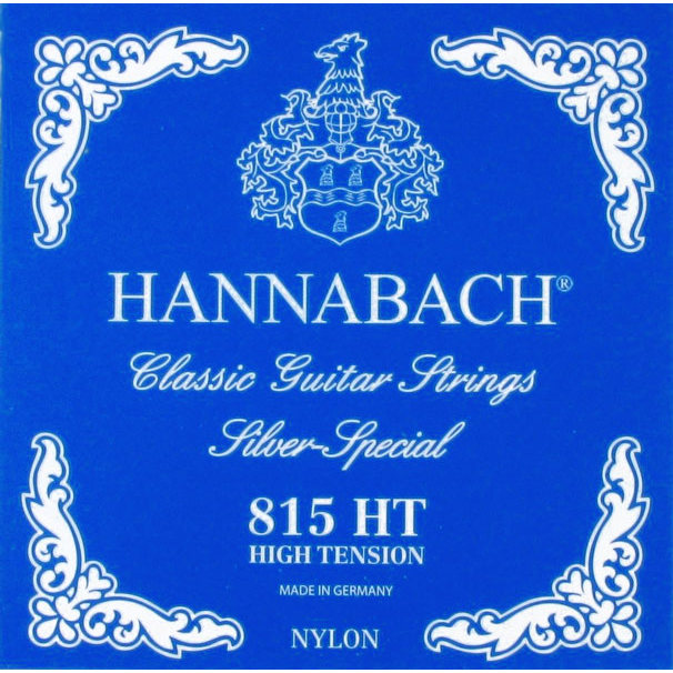 Струны для классической гитары Hannabach 815HT Blue SILVER SPECIAL