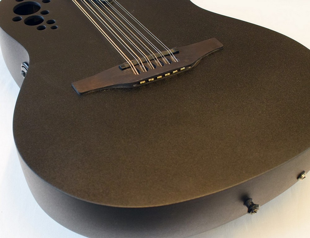 Двенадцатиструнная гитара OVATION 2058TX-5 ELITE TX 12-String Deep Contour Cutaway, Black Textured