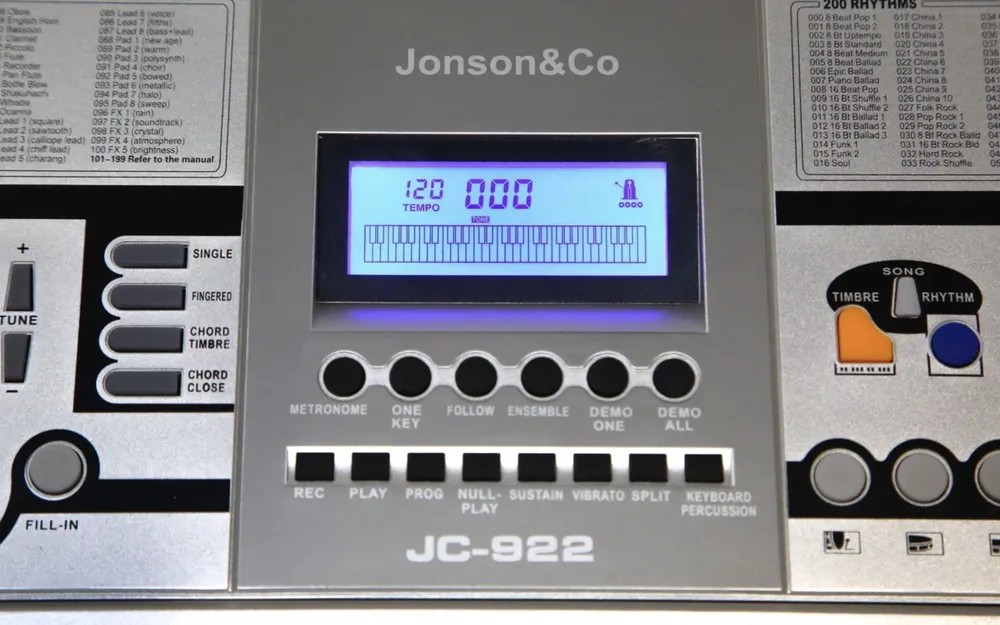 Синтезатор Jonson&Co JC-922