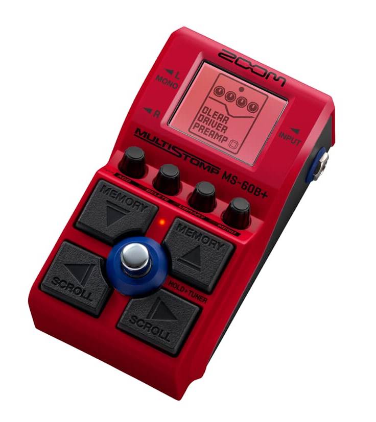 Басовый процессор Zoom MS-60B plus MultiStomp for Bass