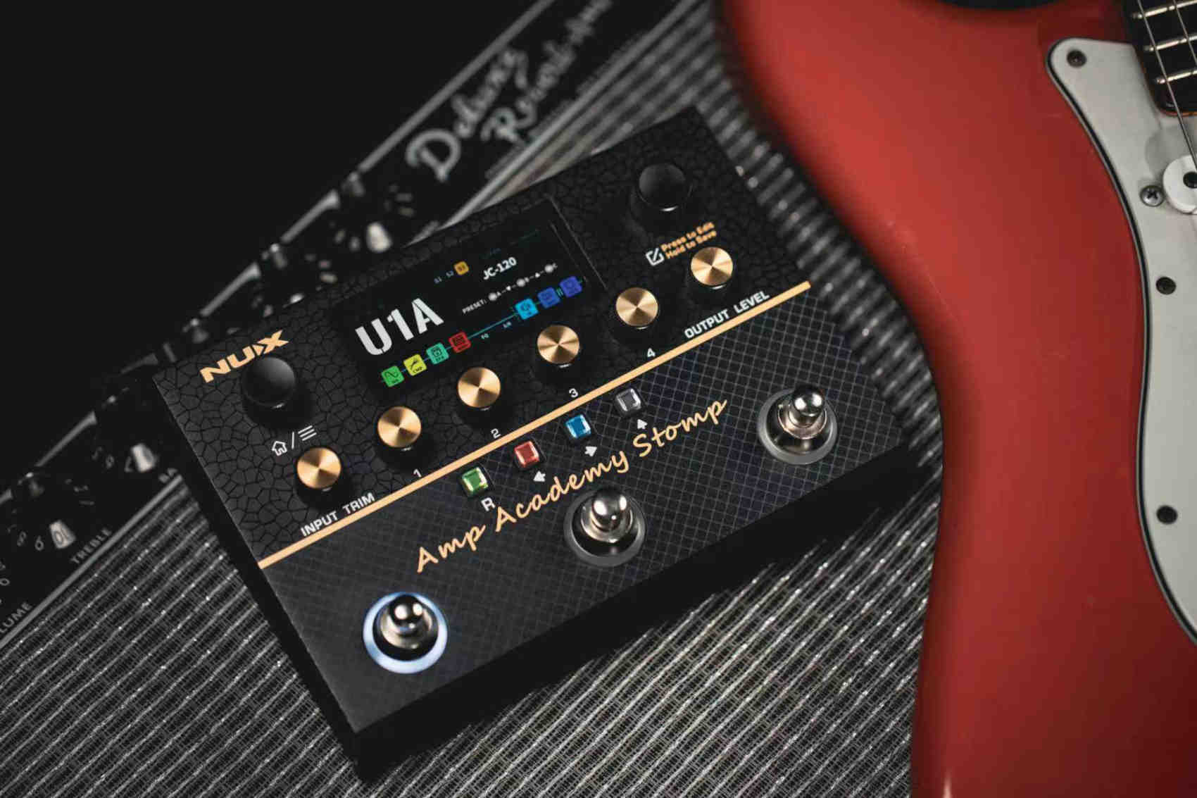 Педаль эффектов NUX NMA-3AAP Amp Academy Stomp