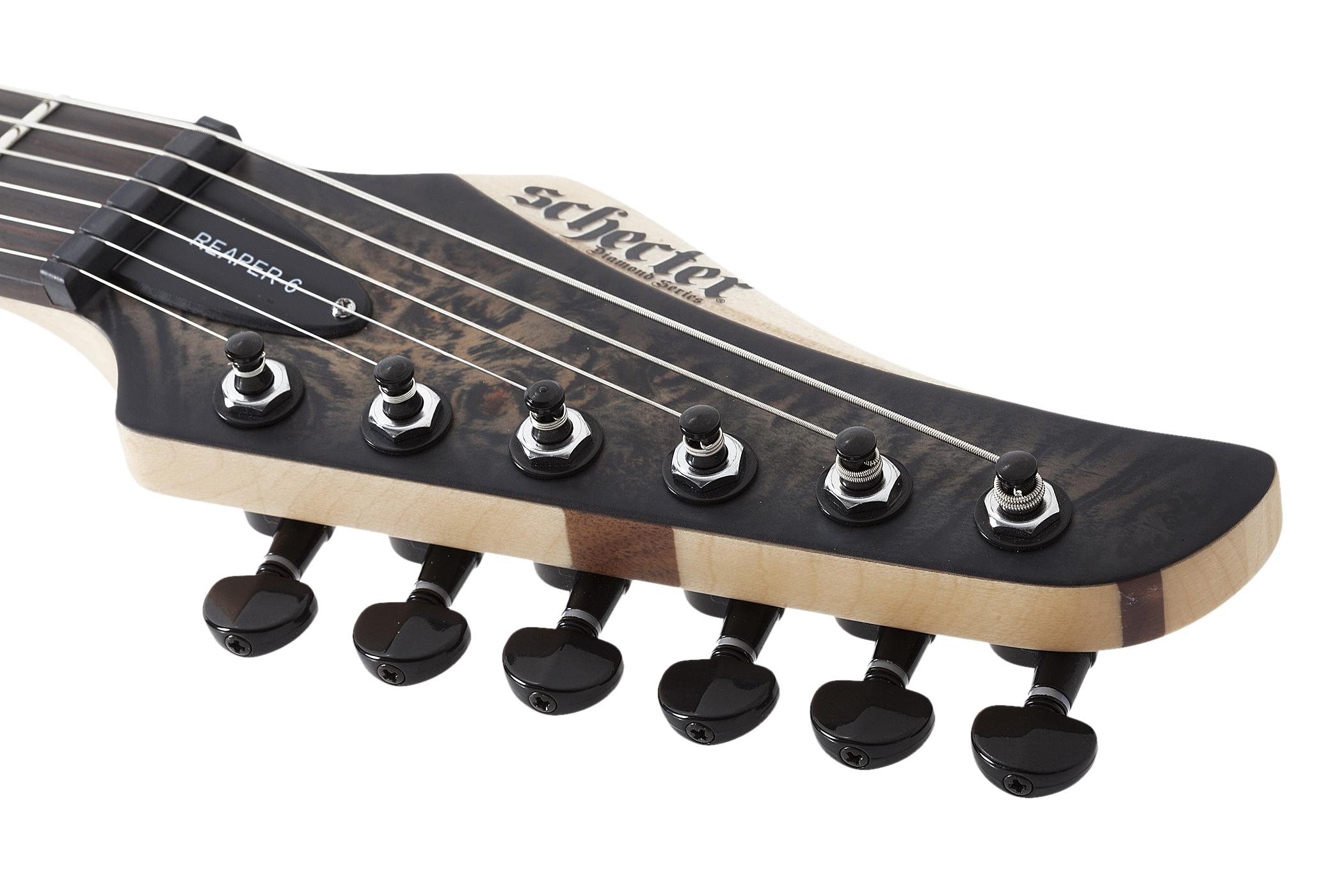 Электрогитара Schecter REAPER-6 CHARCOALBURST