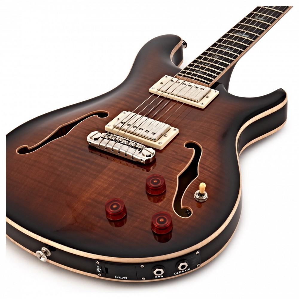 Электрогитара PRS SE HOLLOWBODY II PIEZO STD BLACK GOLD
