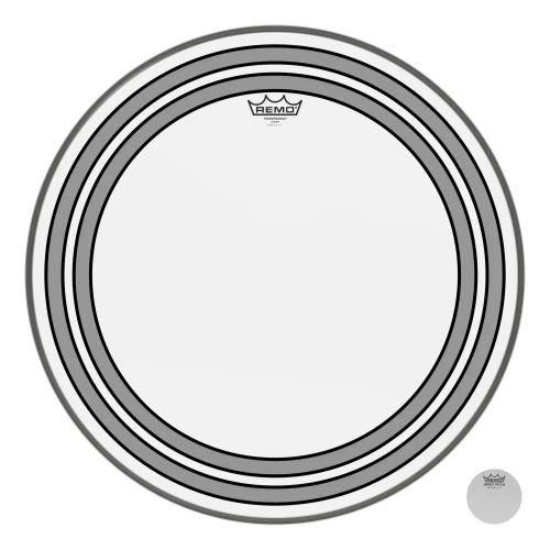 Пластик для барабана REMO PW-1324-00 BASS POWERSONIC CLEAR