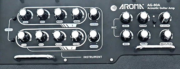 Комбоусилитель AROMA AG-80A BL