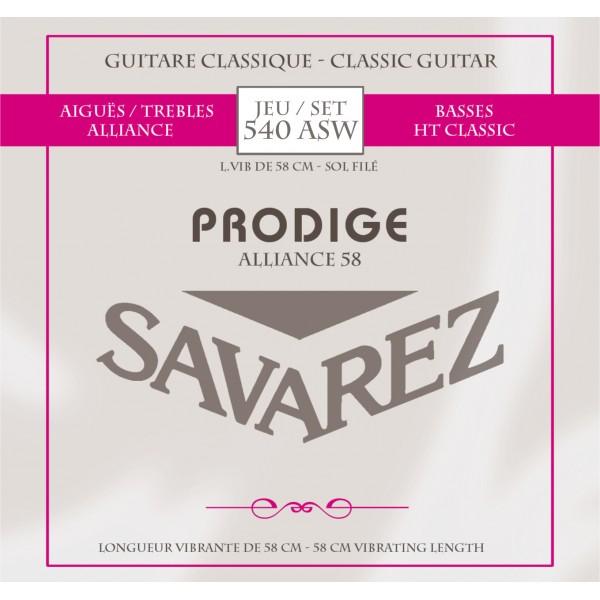 Струны для классической гитары SAVAREZ 540 ASW
