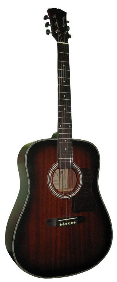 Акустическая гитара WOODCRAFT DW-222/SB