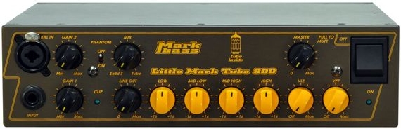 Басовый усилитель Markbass Little Mark 800 Tube