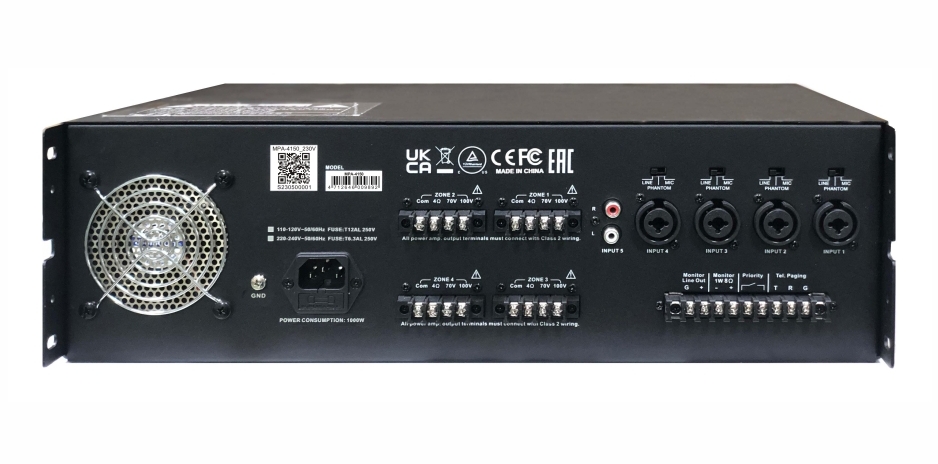 Микшер-усилитель трансляционный Show MPA-4150