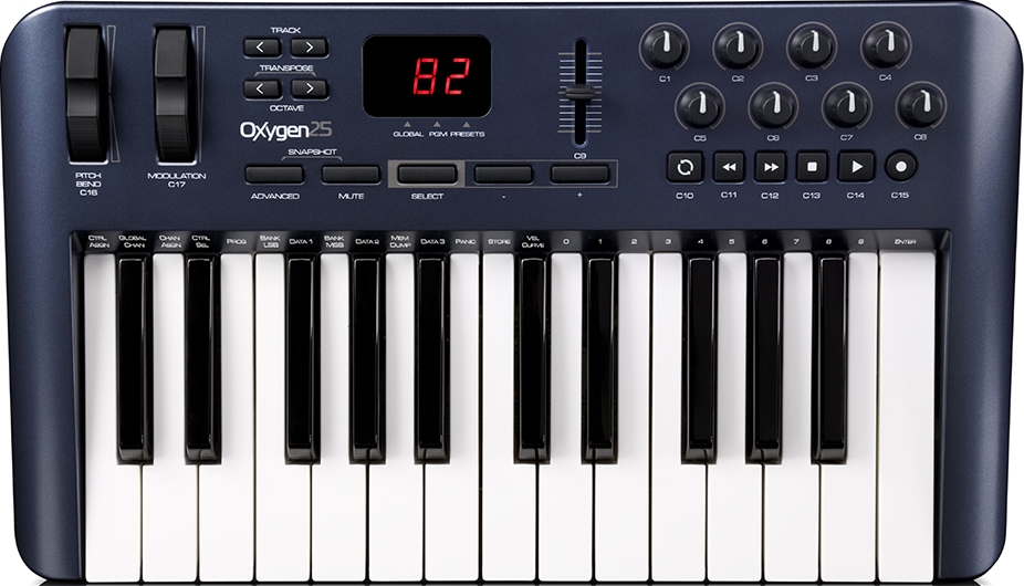 MIDI клавиатура  M-Audio Oxygen 25