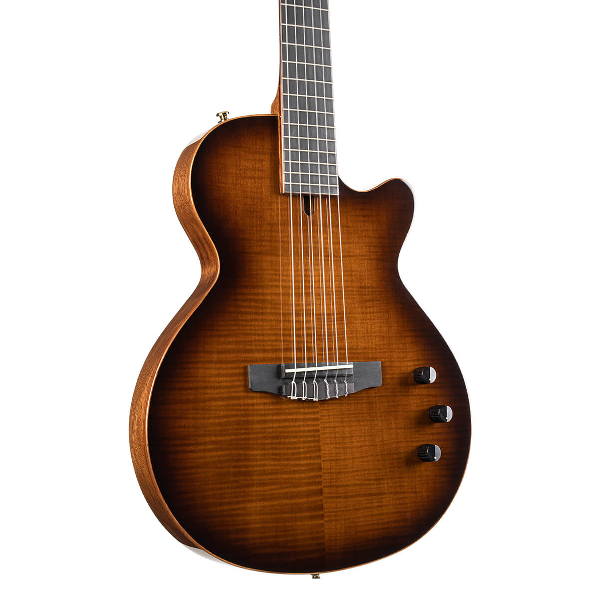 Электроклассическая гитара Cort Sunset-NC-DLX-TSB-WBAG