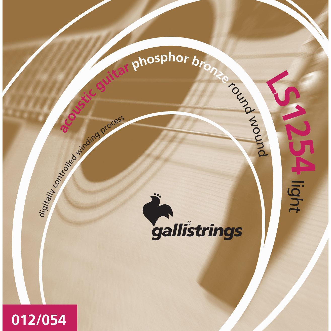 Струны для акустической гитары GALLI LS1254