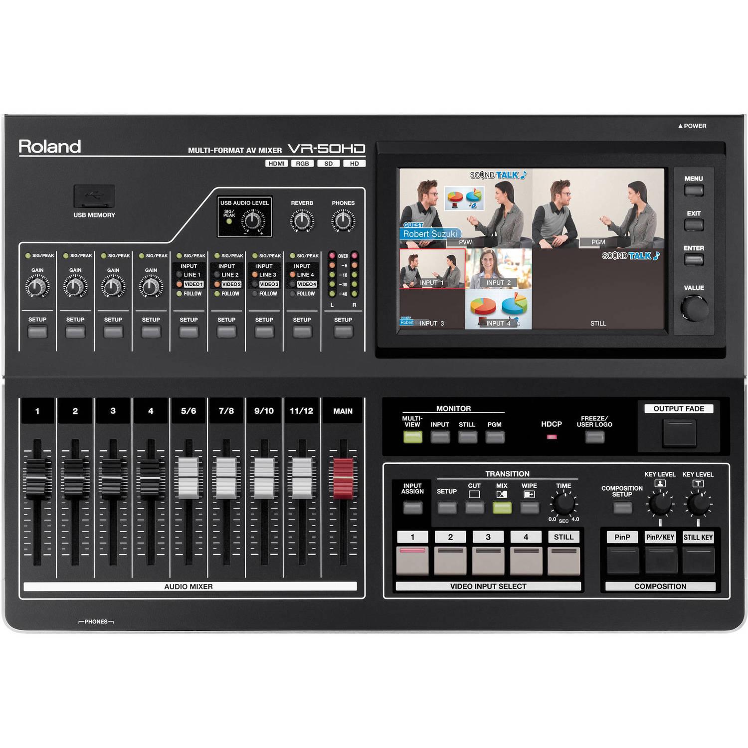 Микшер Roland VR-50HD