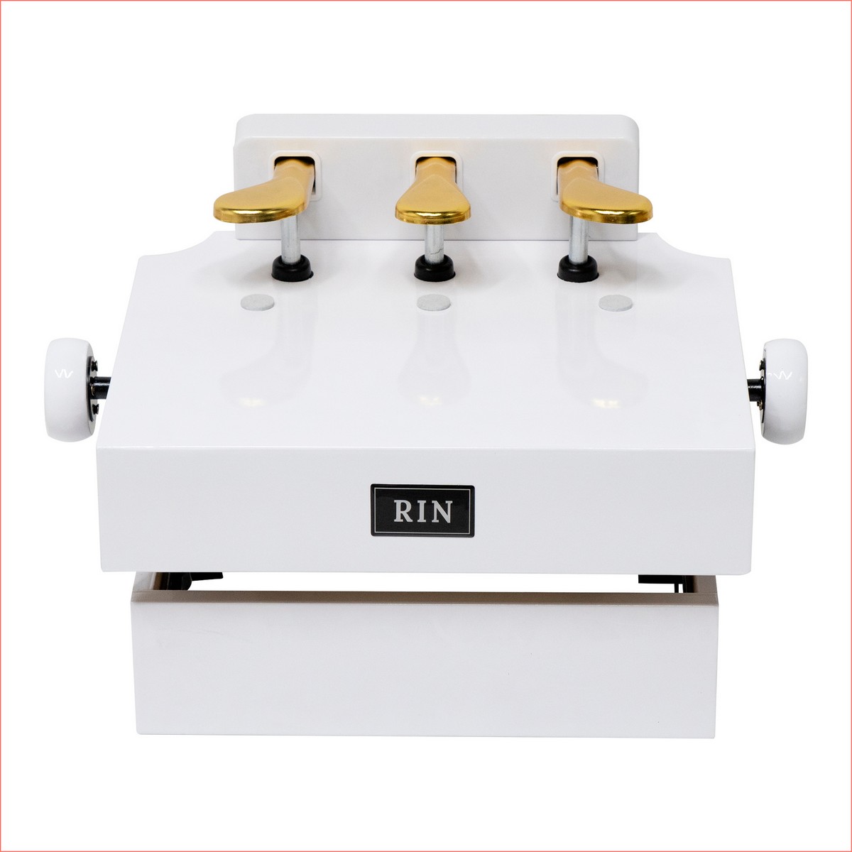 Подставка под ноги пианиста Rin LB-PRO3WH