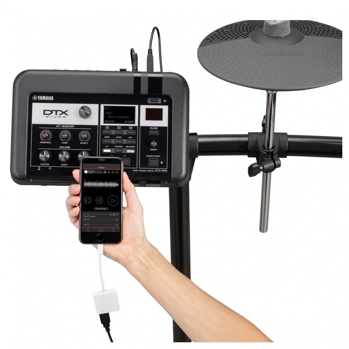 Электронная ударная установка Yamaha DTX8K-X Real Wood