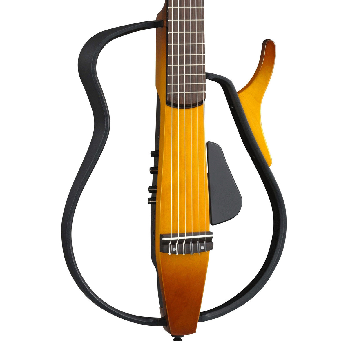 Электроклассическая гитара сайлент Yamaha SLG110N TABACCO BROWN SUNBURST