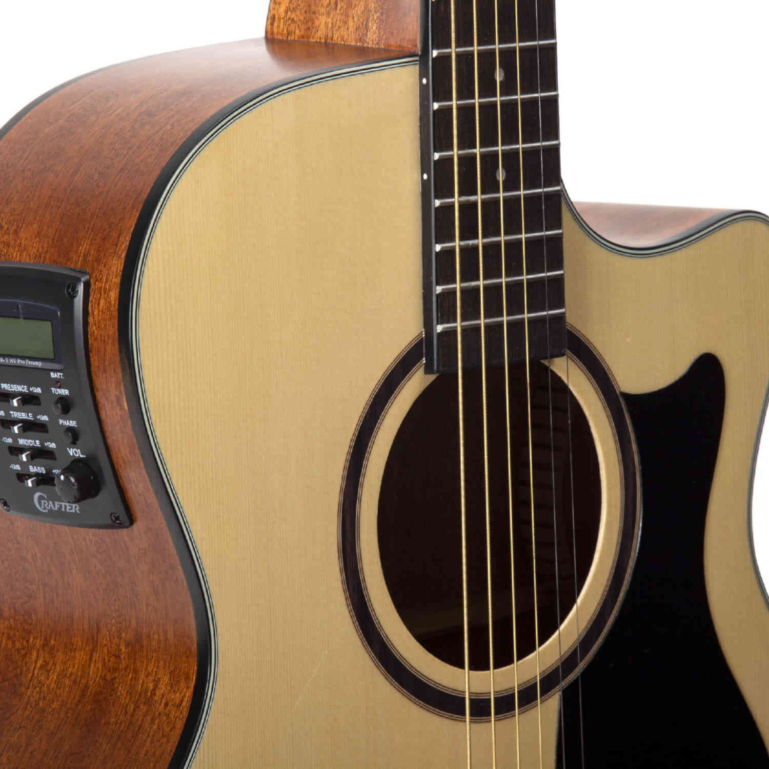 Электроакустическая гитара CRAFTER HT-100CE