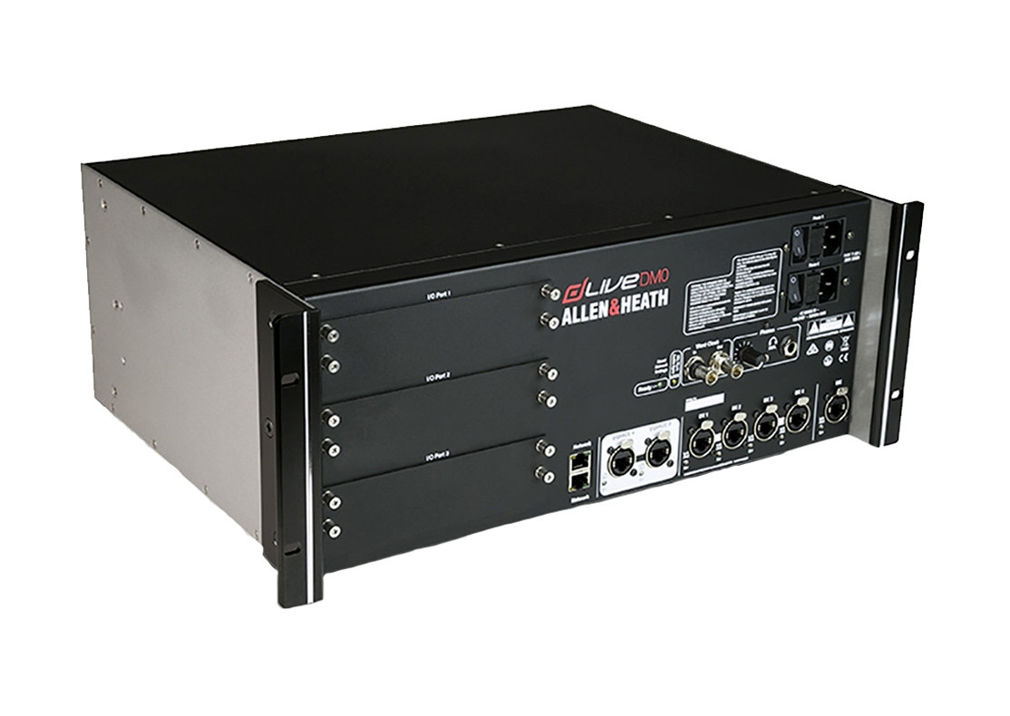 Стейджбокс Allen&Heath dLive DM0 compact 4U MixRack Ultra FX