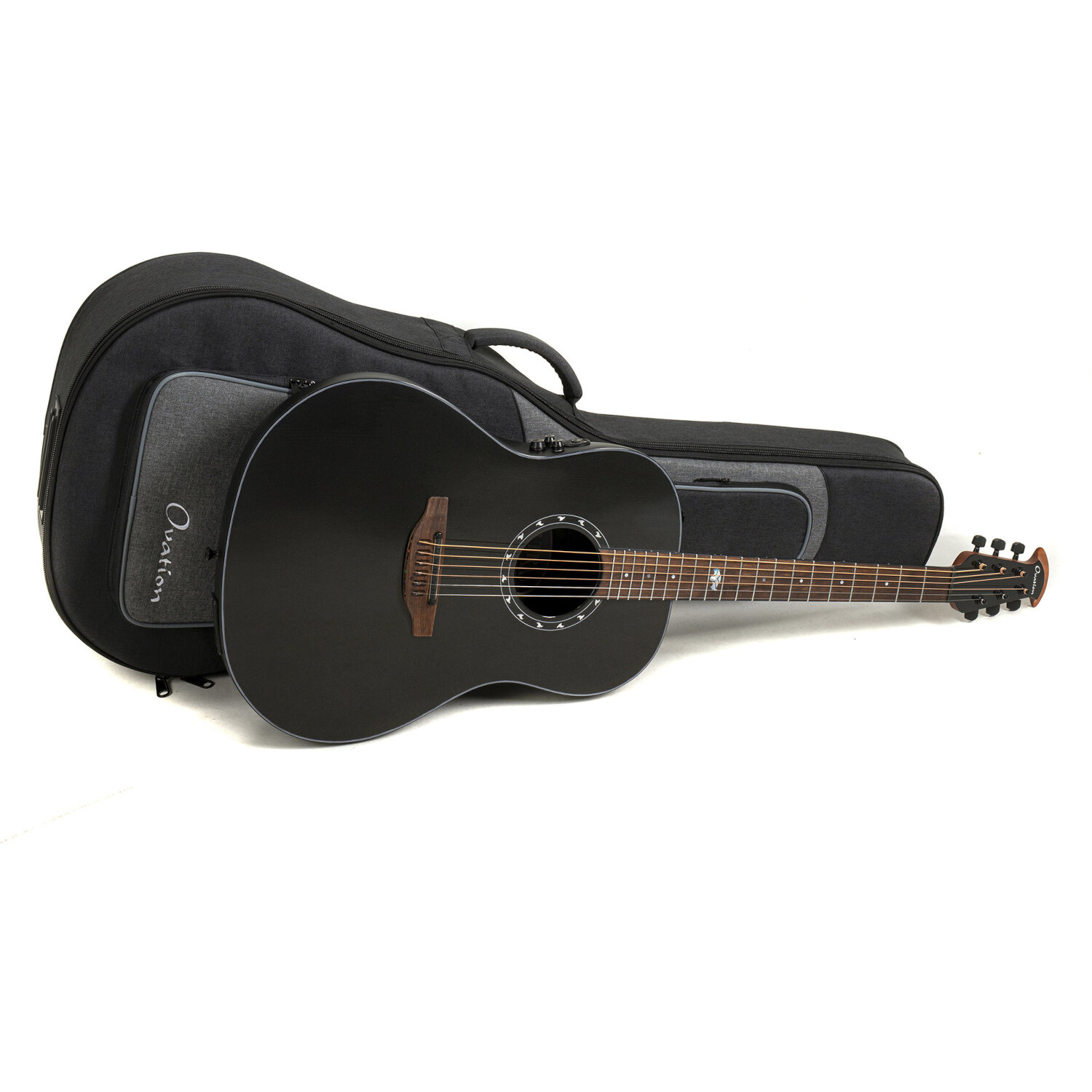 Электроакустическая гитара OVATION 1516PBM-G Pro Series Ultra Mid Depth Pitch Black