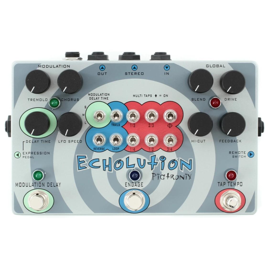 Педаль эффектов PIGTRONIX PHI Echolution Delay