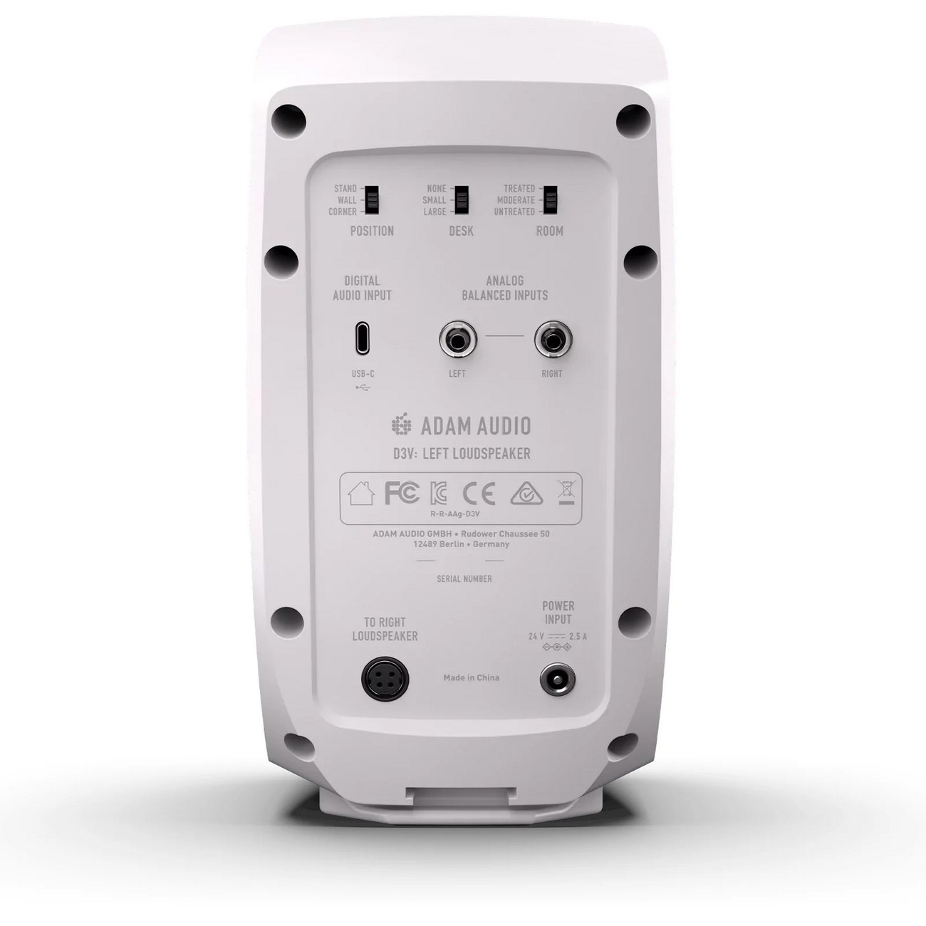 Студийные мониторы ADAM Audio D3V White